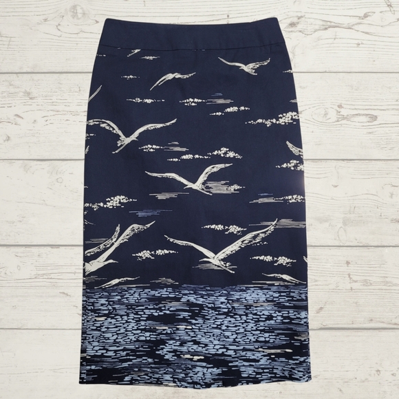 Anthropologie Maeve Shorebird Pencil Skirt - Picture 2 of 11